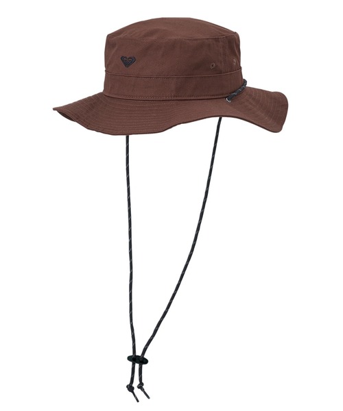 ROXY(ロキシー)の「UP THE HILL/ロキシーコットンハット(ハット・レディース・ブラウン/ホワイト/ブラック・FREE)」の1枚目の写真