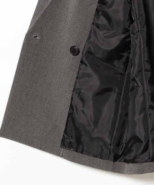 Ray BEAMS(レイビームス)の「シャークスキン 4ボタン ダブル ジャケット(テーラードジャケット・レディース・ダークブラウン/シルバー・0/1)」の22枚目の写真