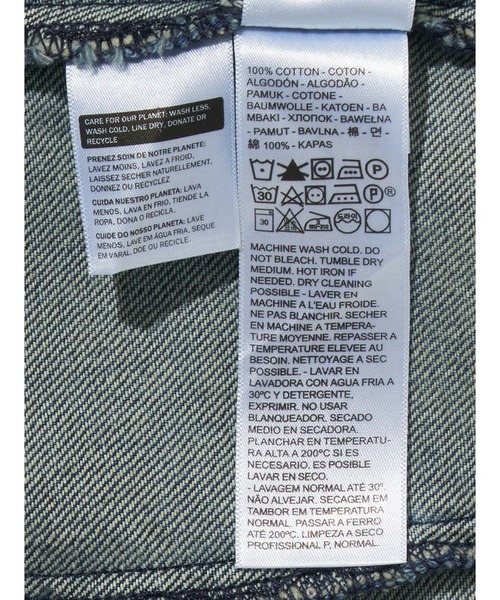 Levi's(リーバイス)の「Levi's/リーバイス TAILORED ベスト ミディアムインディゴインディゴ DENIM BIG YIKES(ベスト・レディース・ダークインディゴブルー・XS/S/M)」の8枚目の写真