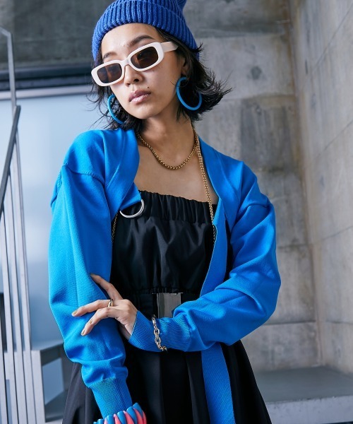 ニットボレロ ＜大きいサイズ有＞GEVS.（カーディガン/ボレロ）｜GEVS.（ジェイヴィス）