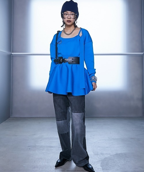 ニットボレロ ＜大きいサイズ有＞GEVS.（カーディガン/ボレロ）｜GEVS.（ジェイヴィス）