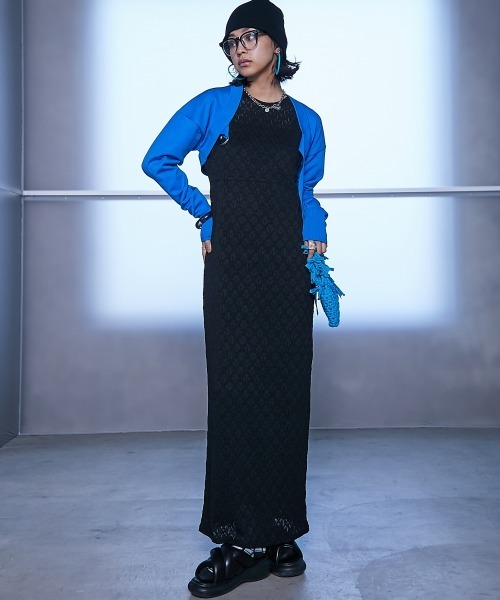 ニットボレロ ＜大きいサイズ有＞GEVS.（カーディガン/ボレロ）｜GEVS.（ジェイヴィス）