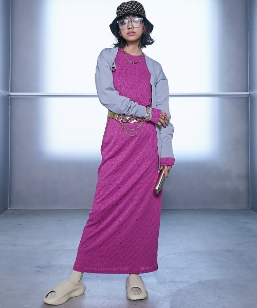 ニットボレロ ＜大きいサイズ有＞GEVS.（カーディガン/ボレロ）｜GEVS.（ジェイヴィス）