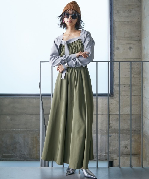 ニットボレロ ＜大きいサイズ有＞GEVS.（カーディガン/ボレロ）｜GEVS.（ジェイヴィス）