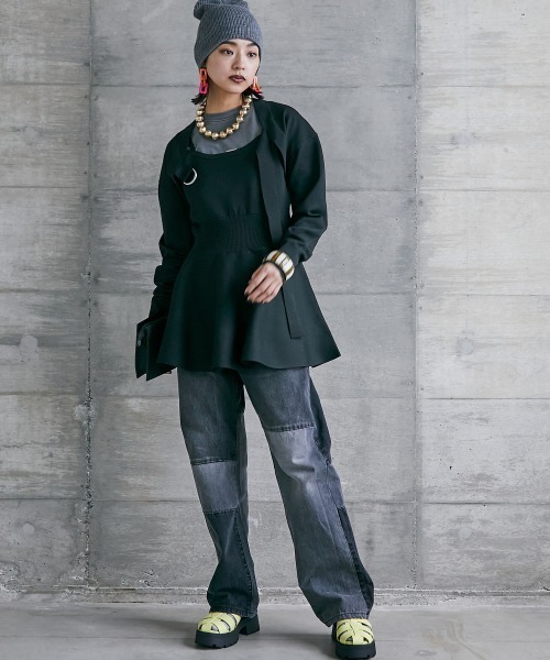 ニットボレロ ＜大きいサイズ有＞GEVS.（カーディガン/ボレロ）｜GEVS.（ジェイヴィス）