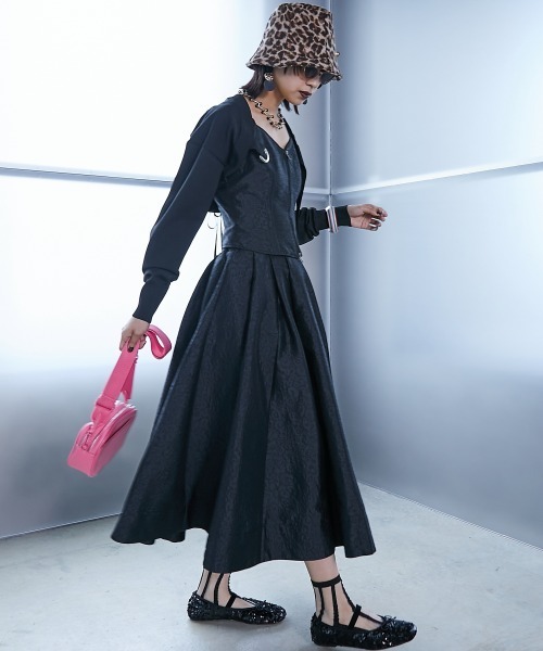 ニットボレロ ＜大きいサイズ有＞GEVS.（カーディガン/ボレロ）｜GEVS.（ジェイヴィス）