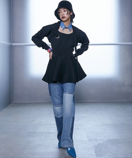 ニットボレロ ＜大きいサイズ有＞GEVS.（カーディガン/ボレロ）｜GEVS.（ジェイヴィス）