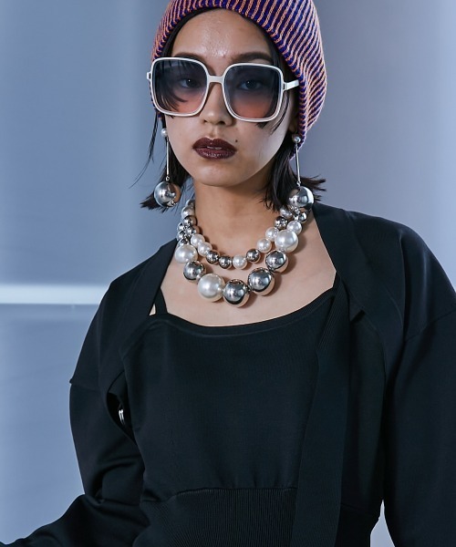 ニットボレロ ＜大きいサイズ有＞GEVS.（カーディガン/ボレロ）｜GEVS.（ジェイヴィス）