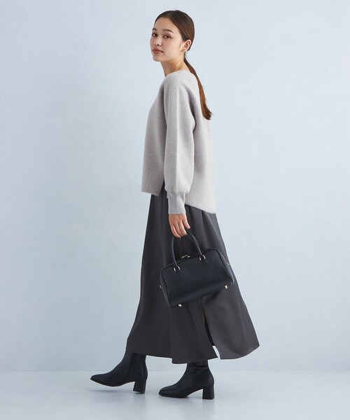 【セール】FOXブレンド フォルム Vネック プルオーバー ニット（ニット/セーター）｜green label relaxing（グリーンレーベルリラクシング）