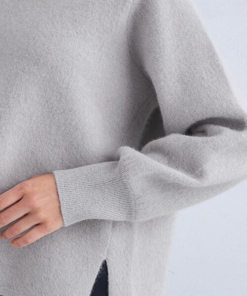 【セール】FOXブレンド フォルム Vネック プルオーバー ニット（ニット/セーター）｜green label relaxing（グリーンレーベルリラクシング）