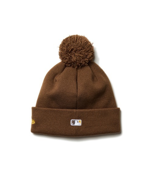 NEW ERA（ニューエラ）の「NEW ERA  POM PON KNIT / ニューエラ（ニットキャップ/ビーニー・レディース・ブラウン/グレー/ブラック・OSFA）」の11枚目の写真