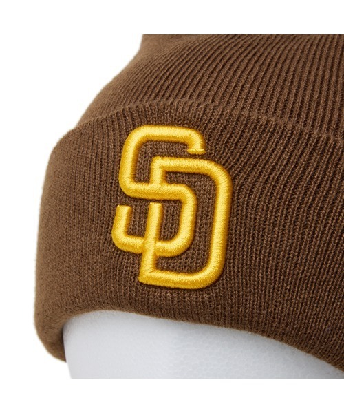 NEW ERA（ニューエラ）の「NEW ERA  POM PON KNIT / ニューエラ（ニットキャップ/ビーニー・レディース・ブラウン/グレー/ブラック・OSFA）」の7枚目の写真