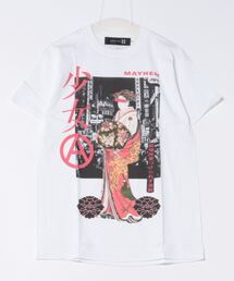 《SAMURAI CORE x MAYHEM》Graphic Design T
