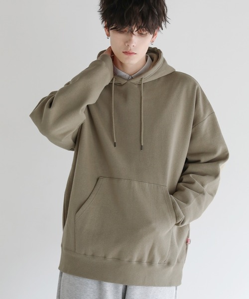 Buyer's Select/ヘビーウエイト裏起毛ビッグプルパーカー（パーカー