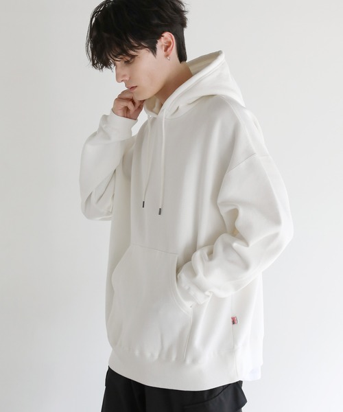 Buyer's Select/ヘビーウエイト裏起毛ビッグプルパーカー（パーカー