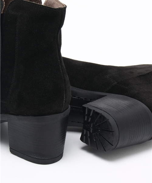 ROSE BUD（ローズバッド）の「(ILENIA P)レザーショートブーツ（ブーツ・レディース・ブラック/ベージュ系その他・37/35/36/38/39）」の3枚目の写真