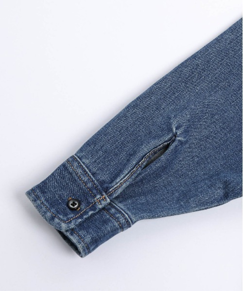 、  コーデュロイ シャツ、emily's denim(6/6まで セール】デニムワイドシャツ（シャツ/ブラウス）｜AMELY（エミリー）の