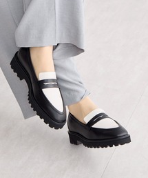 【Made in Japan】トラックソールローファー/641305