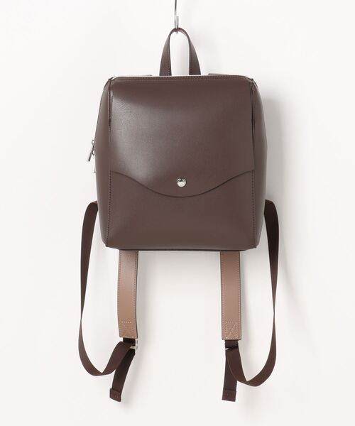 and it_（アンドイット）の「Legato Largo かるいかばん ミニリュック（バックパック/リュック・レディース・ブラック/グレイッシュベージュ/ダークグレー/ライトグレー/ダークブラウン・FREE）」の4枚目の写真