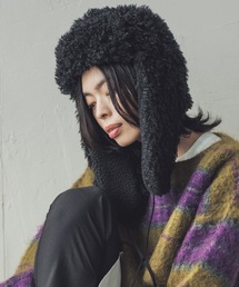Zara 2024 即完売品タグ付き新品フェイクファーパイロットキャップ Zara 2024 即完売品タグ付き新品フェイクファーパイロットキャップ