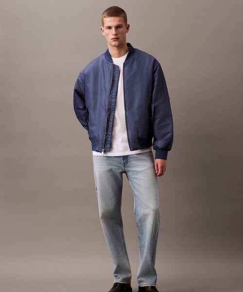 【 】CK Jeans ロングボンバージャケット★送料無料 Calvin Klein｜(W) 【公式ショップ】 カルバンクライン ロング