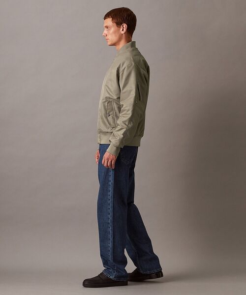Calvin Klein（カルバン・クライン）の「ロングスリーブヒーローボンバージャケット（ブルゾン・メンズ・アッシュグレー/ブラック/ブルー・L/M/S/XL/XS）」の20枚目の写真