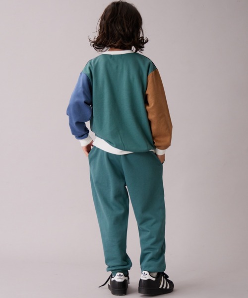PAIRMANON STREET(ペアマノンストリート)の「【PAIRMANON STREET】裏毛 スウェット サルエル パンツ(スウェットパンツ・キッズ・ブラウン系その他2/グレー/グリーン/ブラック・160/150/140/130/90/120/110/100)」の13枚目の写真