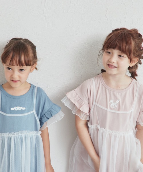 シナモロール】【ウィッシュミーメル】チュールキャミセットOP