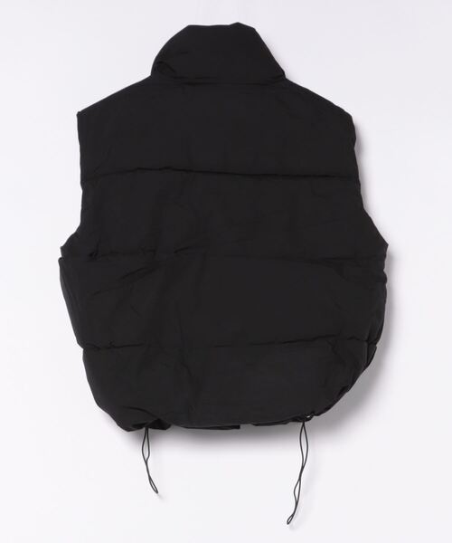 ALTROSE（アルトローズ）の「スタンドカラー 中綿 ベスト ジャケット（ダウンベスト・レディース・ブラック・FREE）」の9枚目の写真