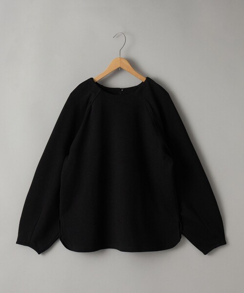 RONEL(ロネル)の「【RONEL】ネップジョーゼットドルマンプルオーバー(Tシャツ/カットソー・レディース・ブラック/ダークグリーン/オフホワイト・S/M/L)」の2枚目の写真
