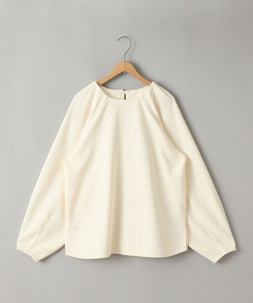 RONEL(ロネル)の「【RONEL】ネップジョーゼットドルマンプルオーバー(Tシャツ/カットソー・レディース・ブラック/ダークグリーン/オフホワイト・S/M/L)」の22枚目の写真