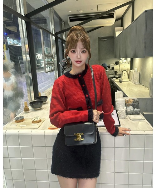 レトロニットカーディガン（カーディガン/ボレロ）｜Darich  