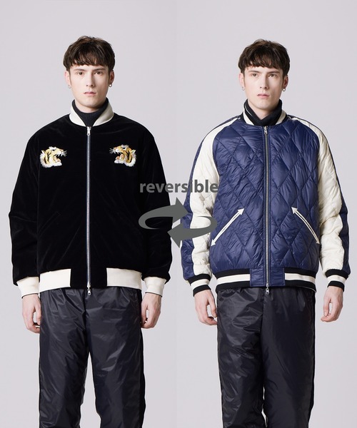 TAION スカジャン リバーシブル TAION/タイオン】JAPAN SPECIAL RIVERSIBLE SOUVENIR JACKET