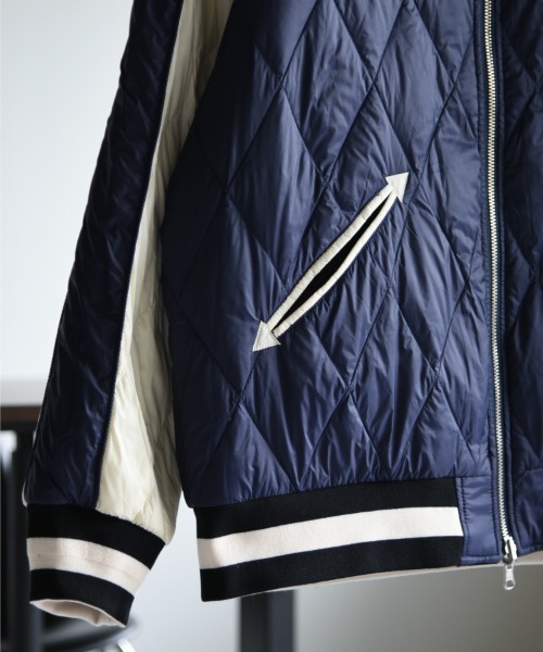 TAION スカジャン サイズL Black/Navy リバーシブルジャケット TAION スカジャン サイズL Black/Navy リバーシブルジャケット