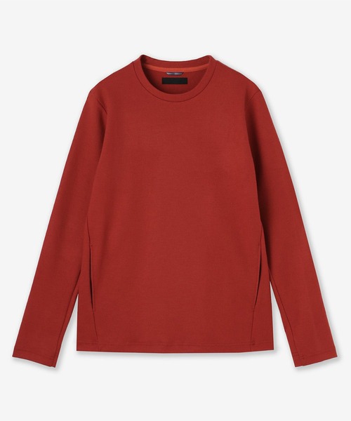 junhashimoto(ジュンハシモト)の「WASHABLE TD CREW(Tシャツ/カットソー・メンズ・オレンジ/ボルドー・3/4/5/2)」の2枚目の写真