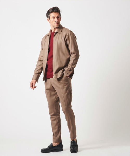 junhashimoto(ジュンハシモト)の「WASHABLE TD CREW(Tシャツ/カットソー・メンズ・オレンジ/ボルドー・3/4/5/2)」の4枚目の写真