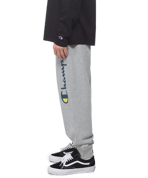 Champion 裏毛 ラインロゴ スウェットパンツ(スウェットパンツ)|Champion(チャンピオン) Champion 裏毛 ラインロゴ スウェットパンツ(スウェットパンツ)|Champion(チャンピオン)