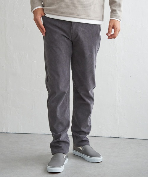 ikka(イッカ)の「GOKU楽パンツ EASY STRETCH コーデュロイ5P(その他パンツ・メンズ・チャコールグレー/ブラック/ベージュ・S/M/L/XL)」の1枚目の写真