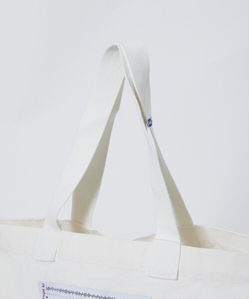 In・stru(men-tal).（インストルメンタル）の「【MIHARAYASUHIRO/ミハラヤスヒロ】COTTON CANVAS TOTEBAG（トートバッグ・メンズ・ブラック/ホワイト/ライトグレー・FREE）」の7枚目の写真