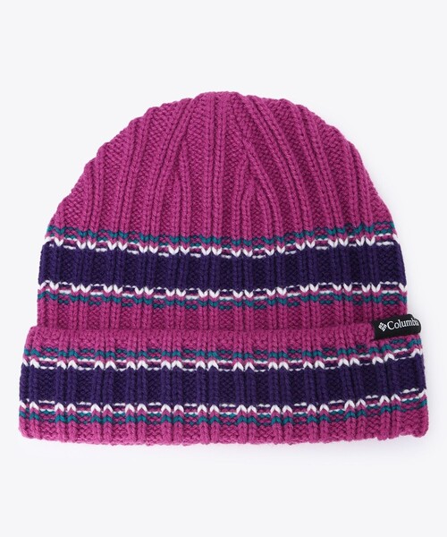 Columbia（コロンビア）の「Columbia／シアトルキャナル ニットキャップ／コロンビア／ニット帽（ニットキャップ/ビーニー・レディース・パープル/グリーン/ブラック系その他/ブラック・ONE SIZE）」の4枚目の写真