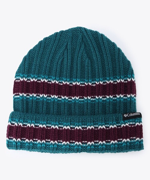 Columbia（コロンビア）の「Columbia／シアトルキャナル ニットキャップ／コロンビア／ニット帽（ニットキャップ/ビーニー・レディース・パープル/グリーン/ブラック系その他/ブラック・ONE SIZE）」の3枚目の写真