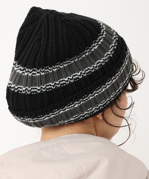 Columbia（コロンビア）の「Columbia／シアトルキャナル ニットキャップ／コロンビア／ニット帽（ニットキャップ/ビーニー・レディース・パープル/グリーン/ブラック系その他/ブラック・ONE SIZE）」の5枚目の写真