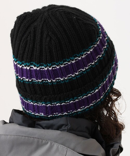 Columbia（コロンビア）の「Columbia／シアトルキャナル ニットキャップ／コロンビア／ニット帽（ニットキャップ/ビーニー・レディース・パープル/グリーン/ブラック系その他/ブラック・ONE SIZE）」の6枚目の写真