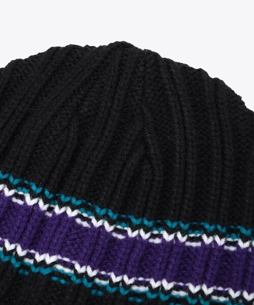 Columbia（コロンビア）の「Columbia／シアトルキャナル ニットキャップ／コロンビア／ニット帽（ニットキャップ/ビーニー・レディース・パープル/グリーン/ブラック系その他/ブラック・ONE SIZE）」の13枚目の写真