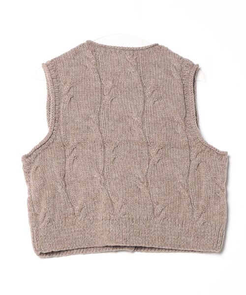 ハンドニットベスト nepal2（ベスト）｜HAU（ハウ）のファッション通販