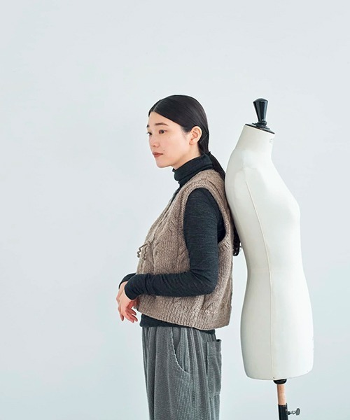ハンドニットベスト nepal2（ベスト）｜HAU（ハウ）のファッション通販