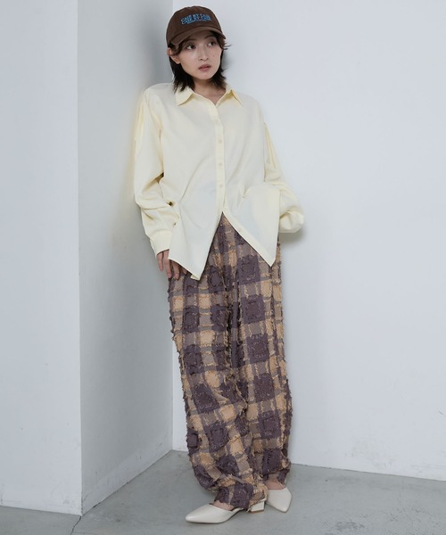 特別Fashion - 最終セール＊＆ellecy アンドエルシー 小紋菊柄