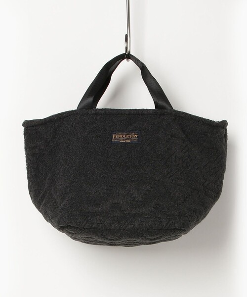 PENDLETON（ペンドルトン）の「【PENDLETON/ペンドルトン】フリースキルトトートバック（トートバッグ・レディース・ベージュ/ブラック・FREE）」の14枚目の写真