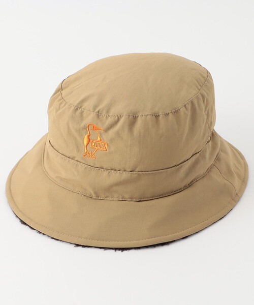 CHUMS(チャムス)の「CHUMS/チャムス Elmo Fleece Reversible Hat エルモフリースリバーシブルハット(ハット・メンズ・ホワイト/ブラウン・ONE SIZE)」の1枚目の写真