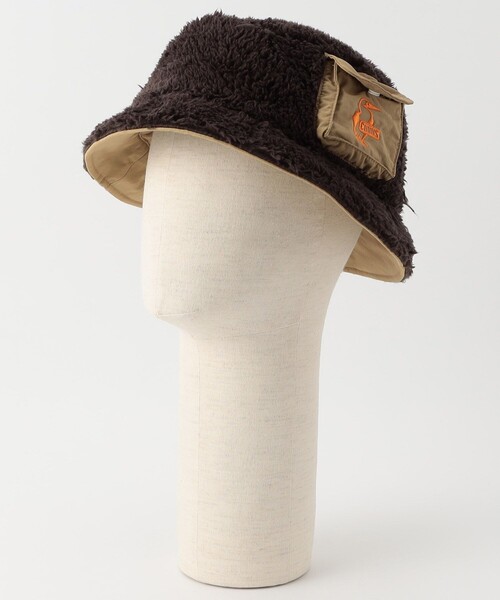 CHUMS(チャムス)の「CHUMS/チャムス Elmo Fleece Reversible Hat エルモフリースリバーシブルハット(ハット・メンズ・ホワイト/ブラウン・ONE SIZE)」の13枚目の写真